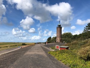 Kilometer um Kilometer auf dem Deich