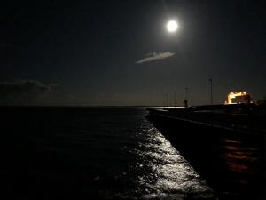 Wechselzone im Vollmondlicht